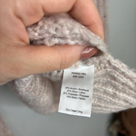 ATM Open Cable-Knit Cardgian - Picture 9 of 11